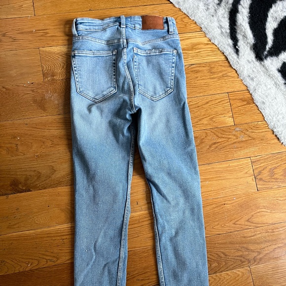 Zara Skinny Blue Jeans